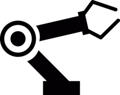 Robotic Arm Laser Cut Svg File, Free Vectors File